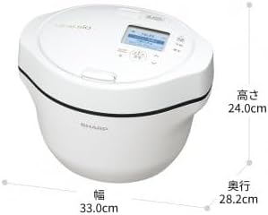 ヘルシオ ホットクック KN-HW16H-W（プレミアムホワイト）