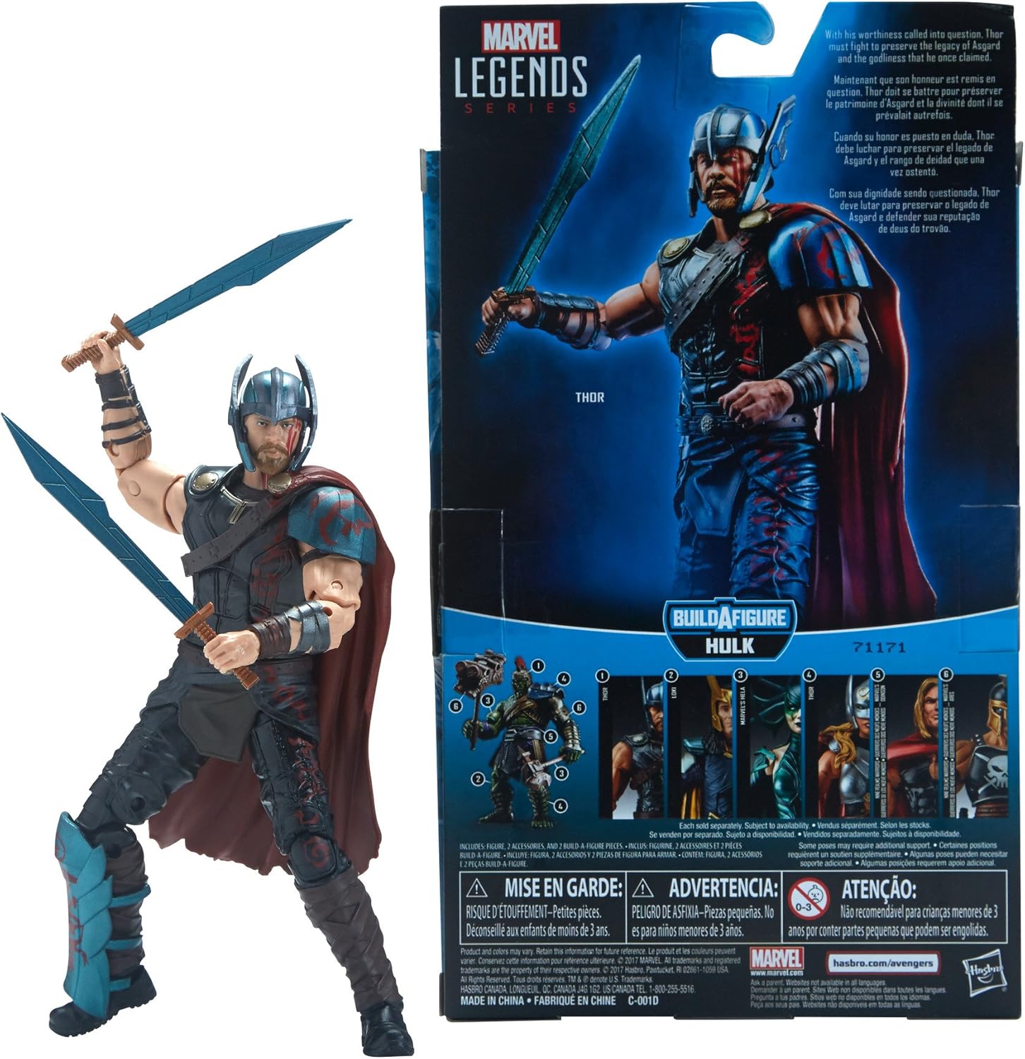 映画「マイティ・ソー：バトルロイヤル」 6インチアクションフィギュア ソー【並行輸入品】