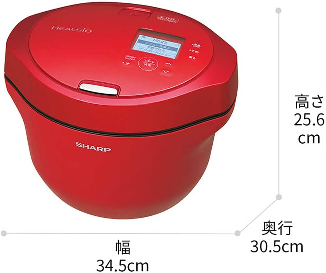 自動調理鍋 HEALSiO ホットクック 2.4L レッド