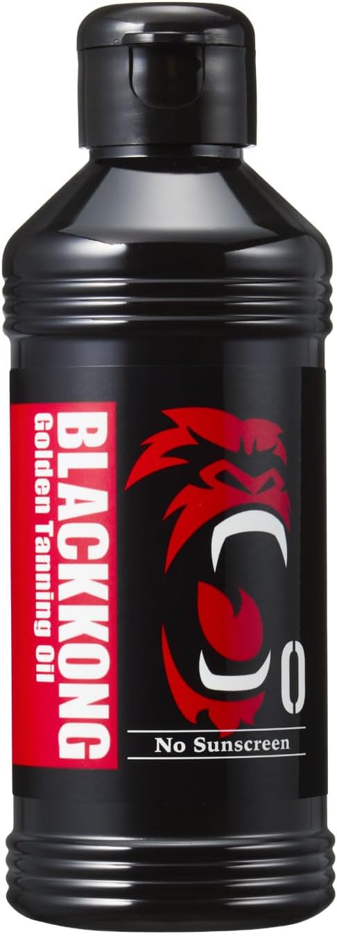 ブラックコング ゴールデンタンニングオイル 180ml SPF0 逆転美肌ボディ用