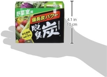 冷蔵庫用脱臭剤 備長炭パワー 142g×3個セット (ニラ・ネギ対応)