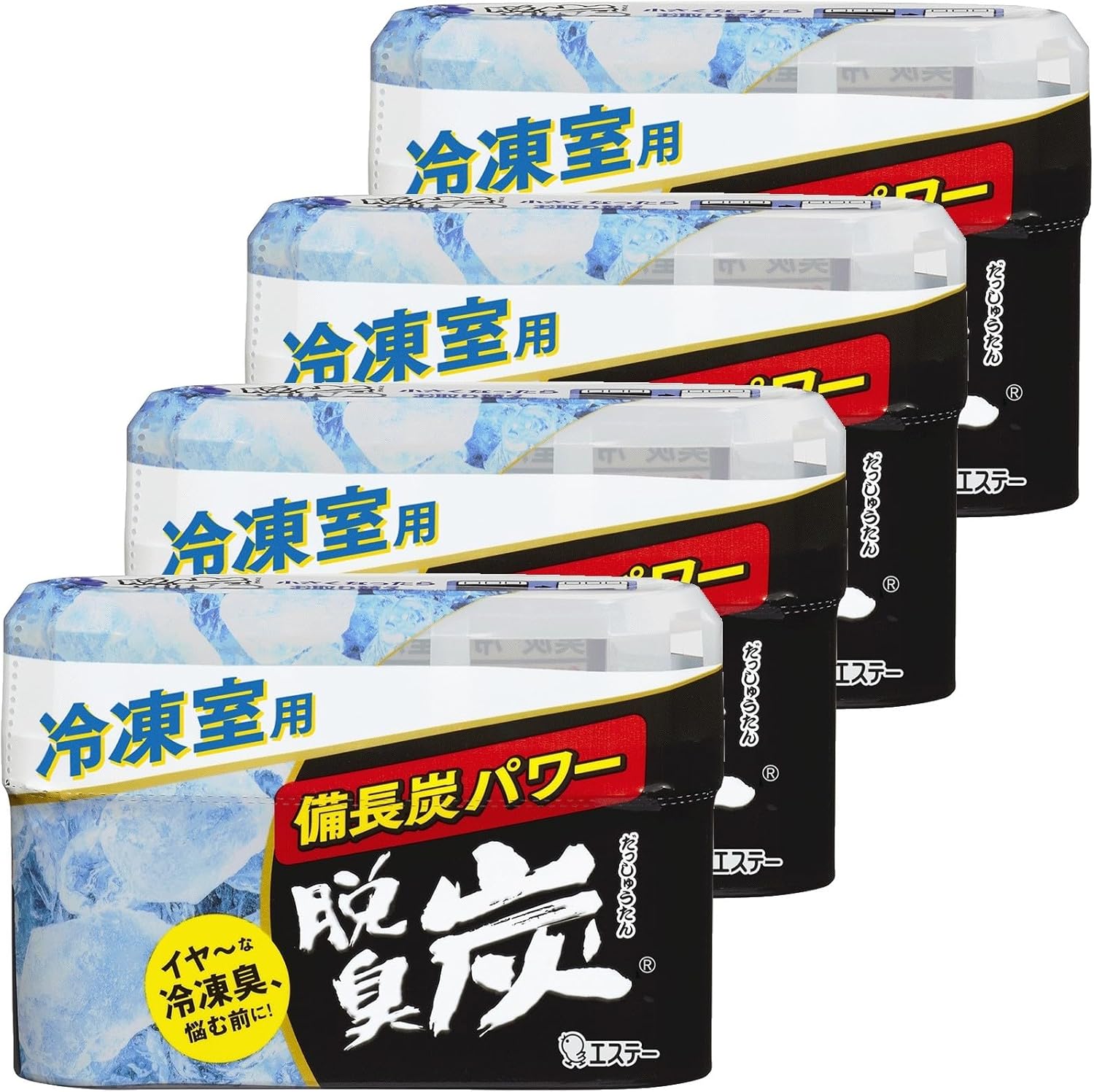 冷凍室用脱臭剤 備長炭パワー 70g×4個セット