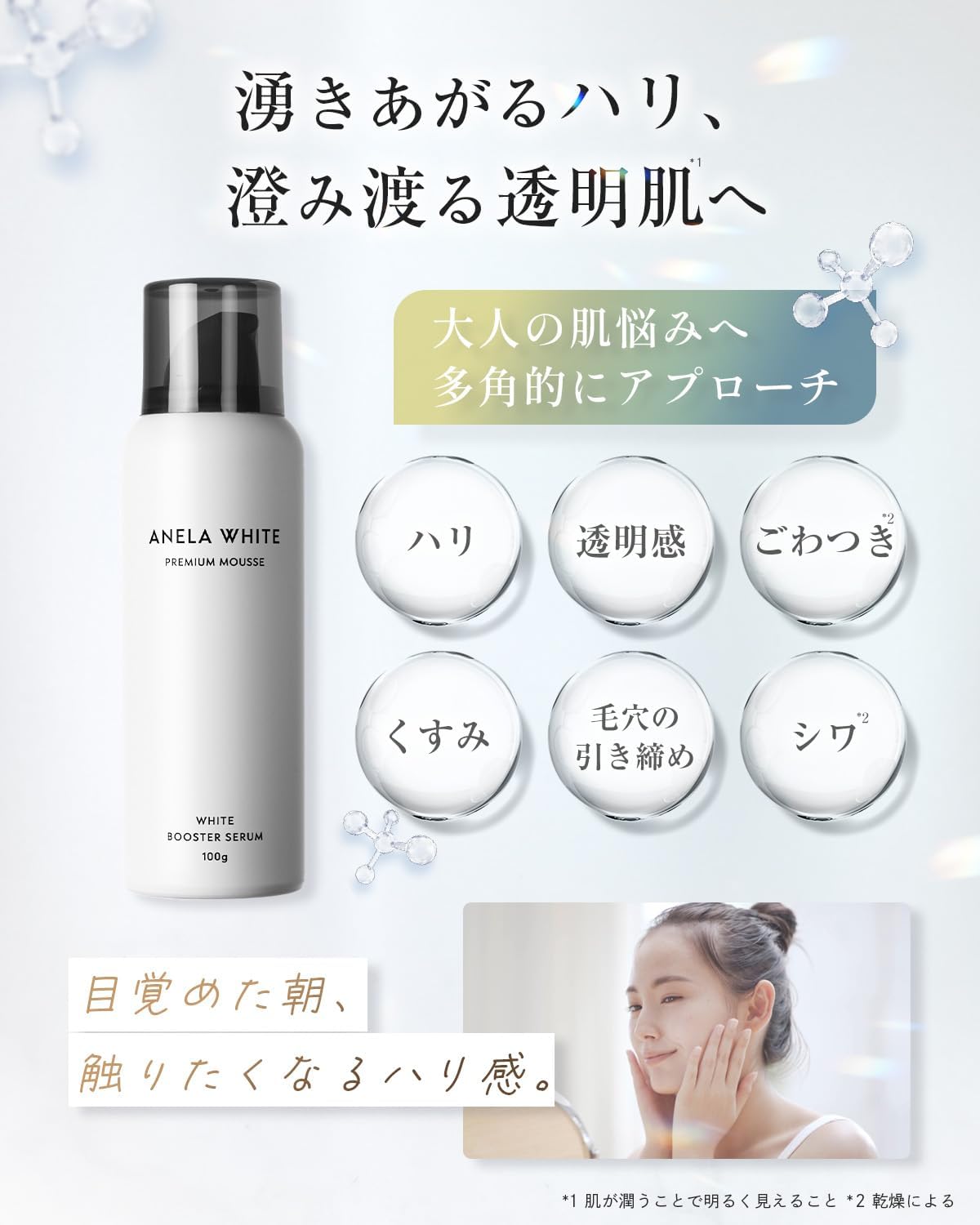 アネラホワイト 毛穴対策 炭酸ビタミンCレチノール美容液