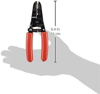 エーモン 細線用電工ペンチ 160mm 0.3sq以下対応