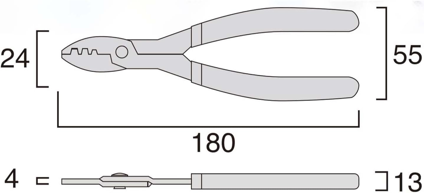 フジ矢(Fujiya) ファストン端子用ミニ電工ペンチ FA203