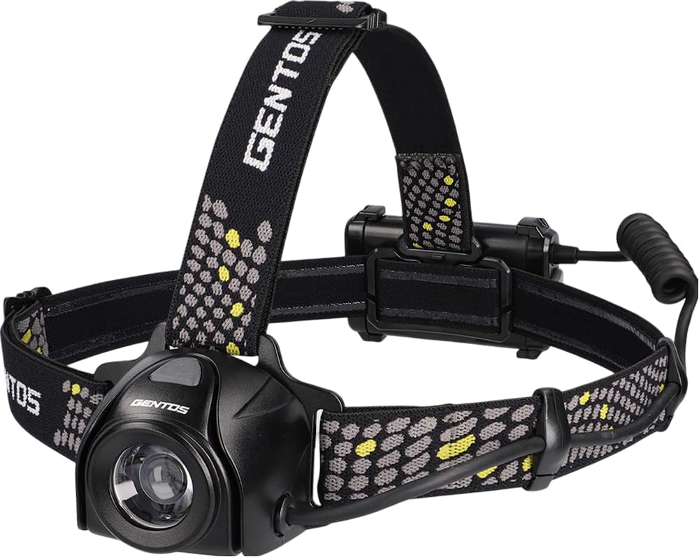 明るさ550ルーメン LEDヘッドライト HV-033HD 単3形電池3本使用