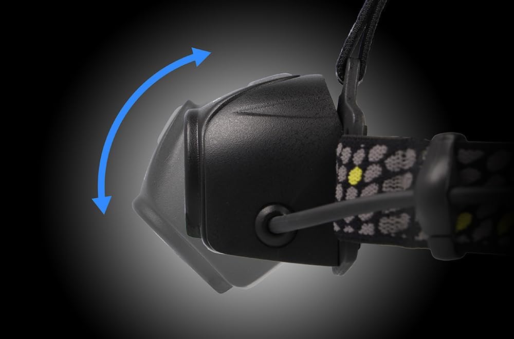 明るさ550ルーメン LEDヘッドライト HV-033HD 単3形電池3本使用