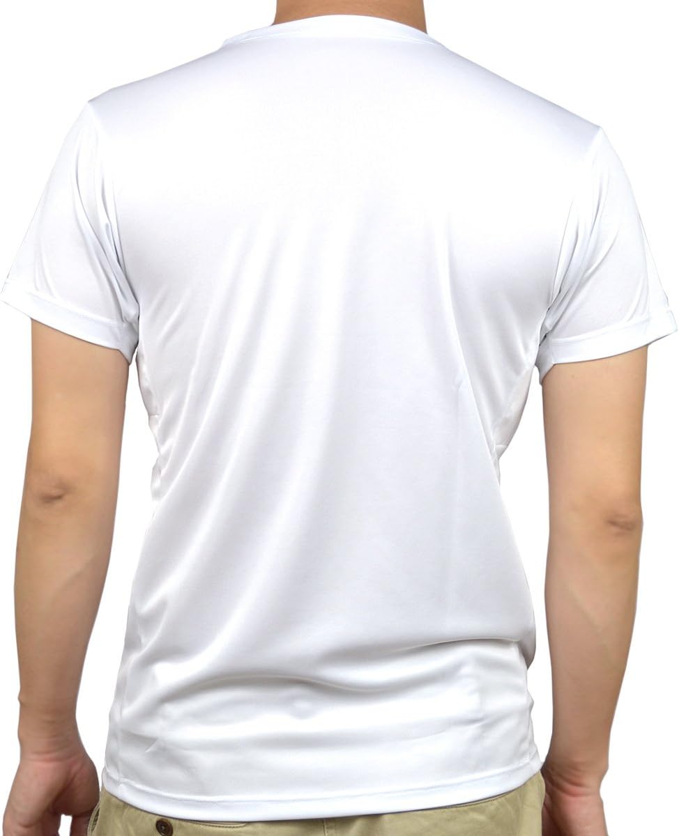 脇汗対策インナー シャツ マイクロキュービック 吸水速乾 抗菌防臭 日本製