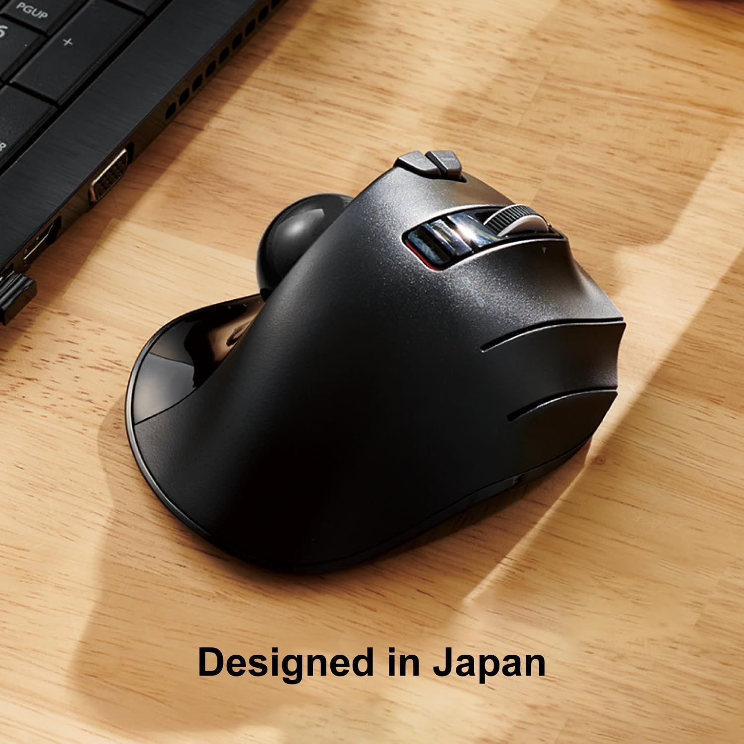 エレコム ワイヤレストラックボールマウス 6ボタン ブラック M-XT3DRBK
