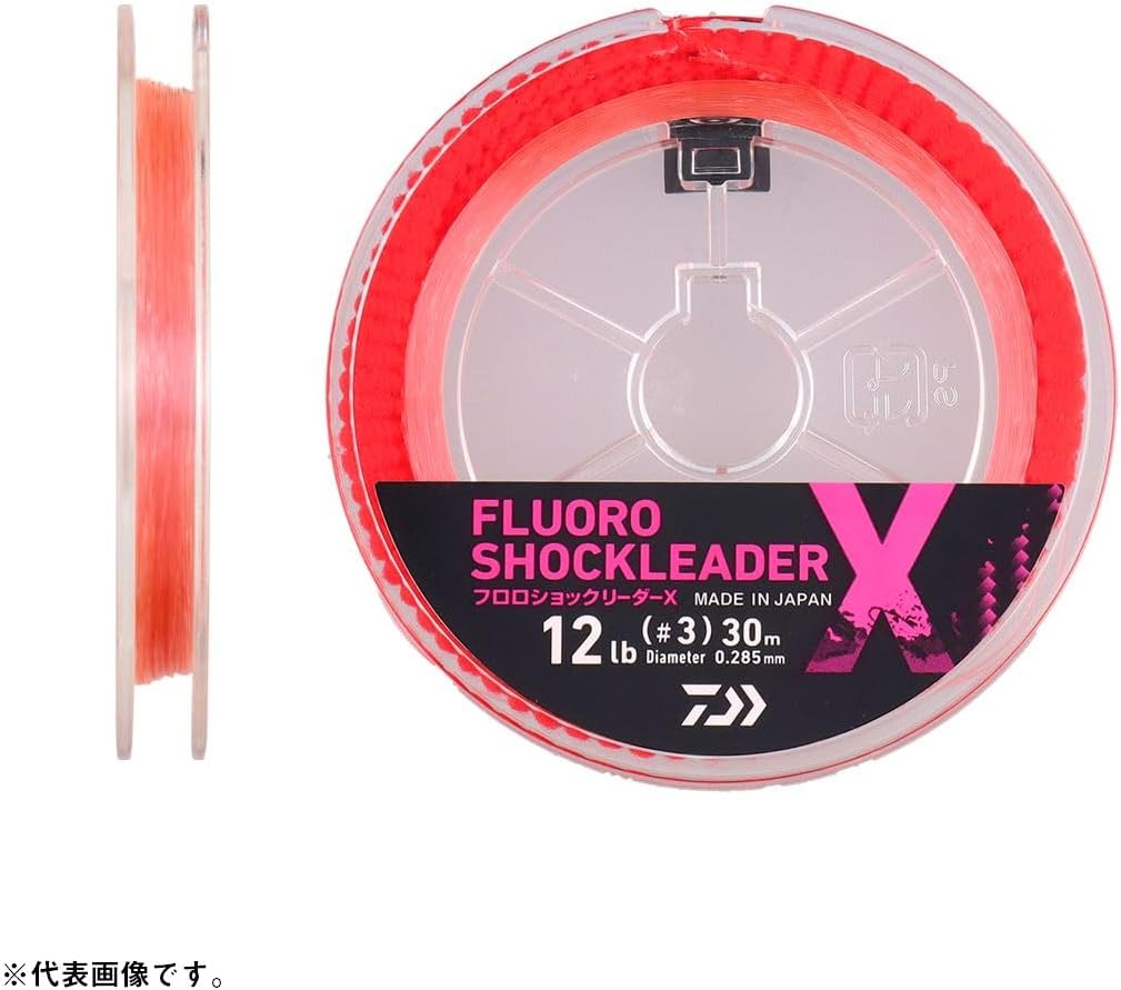 フロロショックリーダーX ステルスピンク/ナチュラル 3lb~40lb