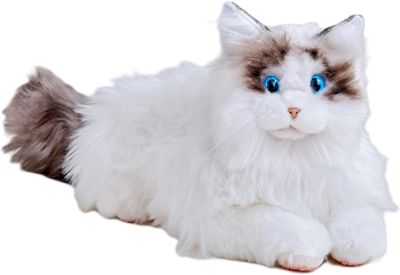 ラグドール風ブラウンペットロボット猫「KIMIT」