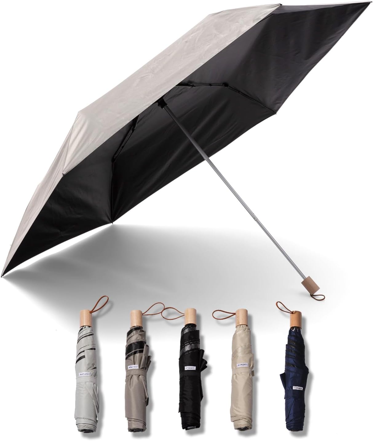 超軽量カーボン折りたたみ傘 UV遮熱 晴雨兼用