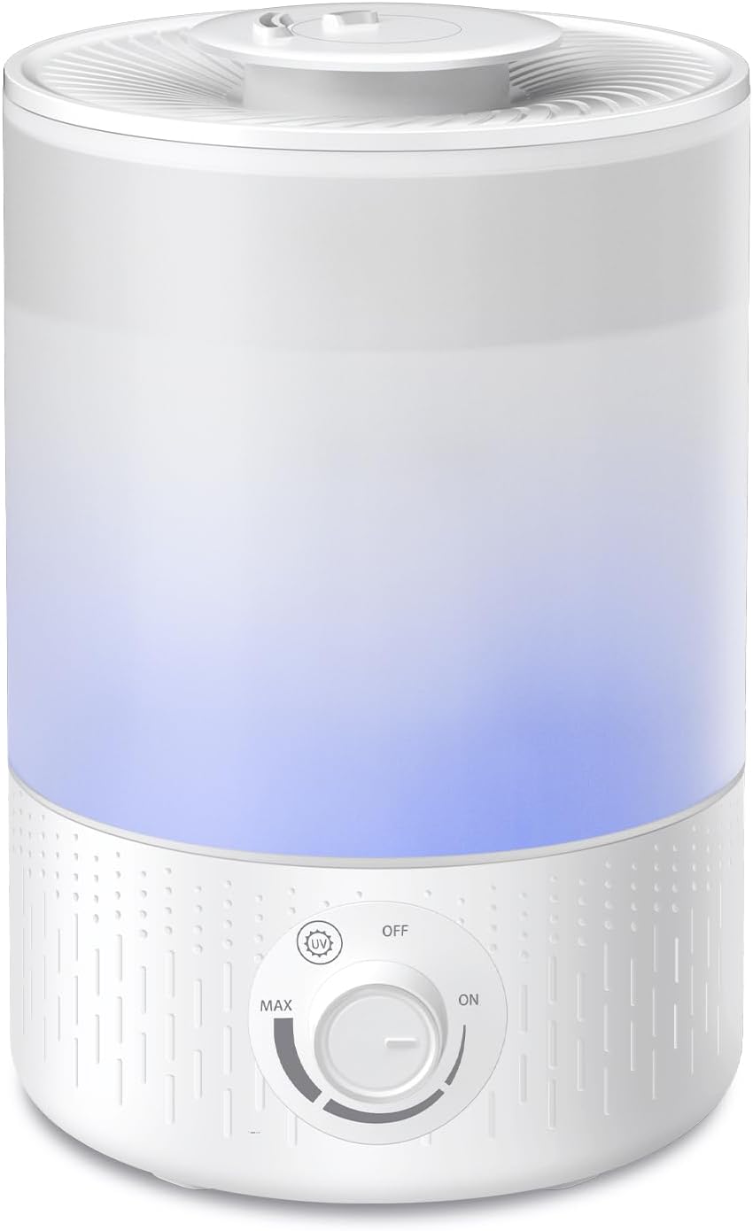 【大容量3.5L加湿器 UVライト除菌 超音波式 卓上アロマ対応 静音 PSE認証済み】