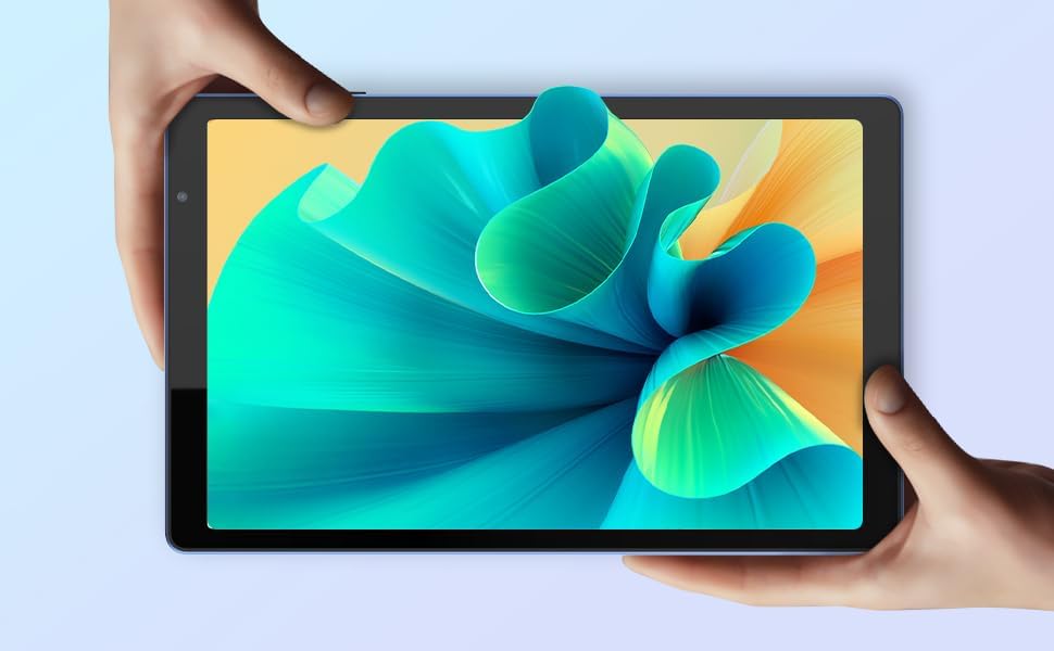 32GB ROM、1TB拡張可能、4GB RAM、Android 12タブレット(10.1インチ・グレー)