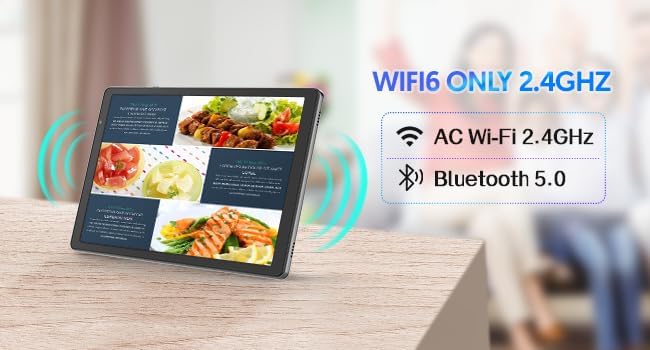 32GB ROM、1TB拡張可能、4GB RAM、Android 12タブレット(10.1インチ・グレー)