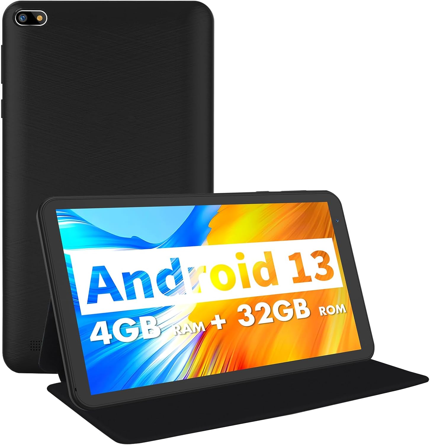 7インチAndroid 13タブレット Wi-Fiモデル 4GB RAM 32GBストレージ 512GB拡張可能 GMS認証 3500mAhバッテリー オンライン授業対応