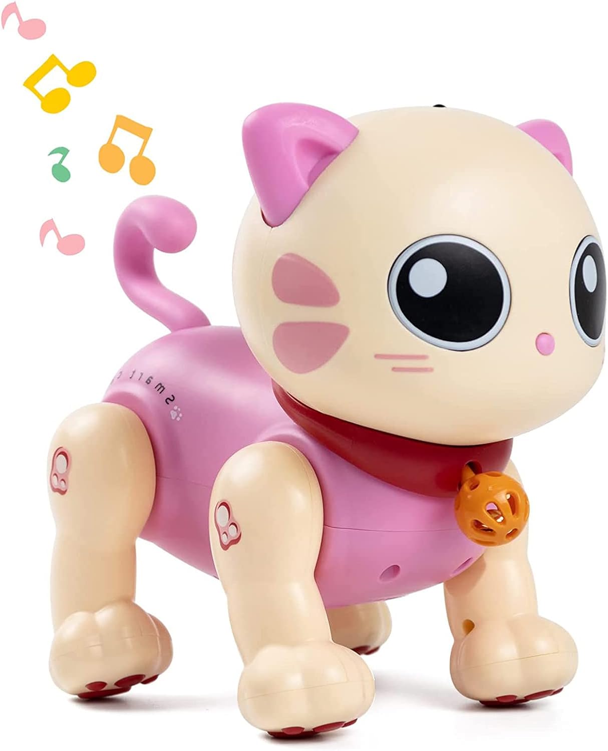 誕生日・クリスマスプレゼントに最適なコントローラー操作の音楽ダンスロボット猫おもちゃ