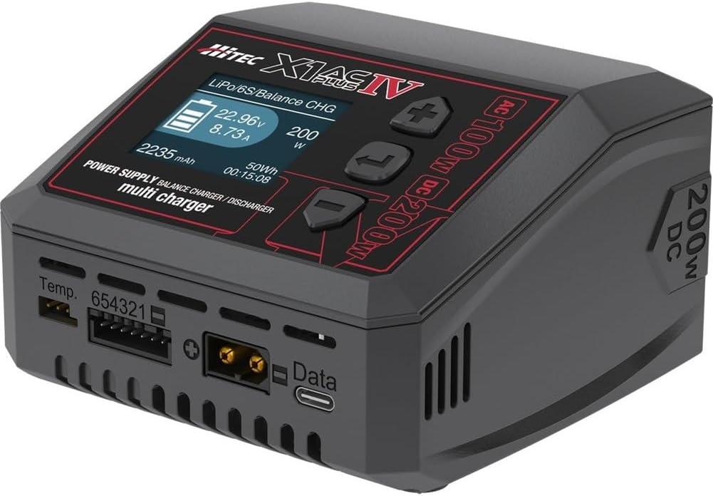 ハイテック マルチチャージャー X1 ACプラスIV 高性能充電器 AC/DCデュアルチャンネル 日本正規品