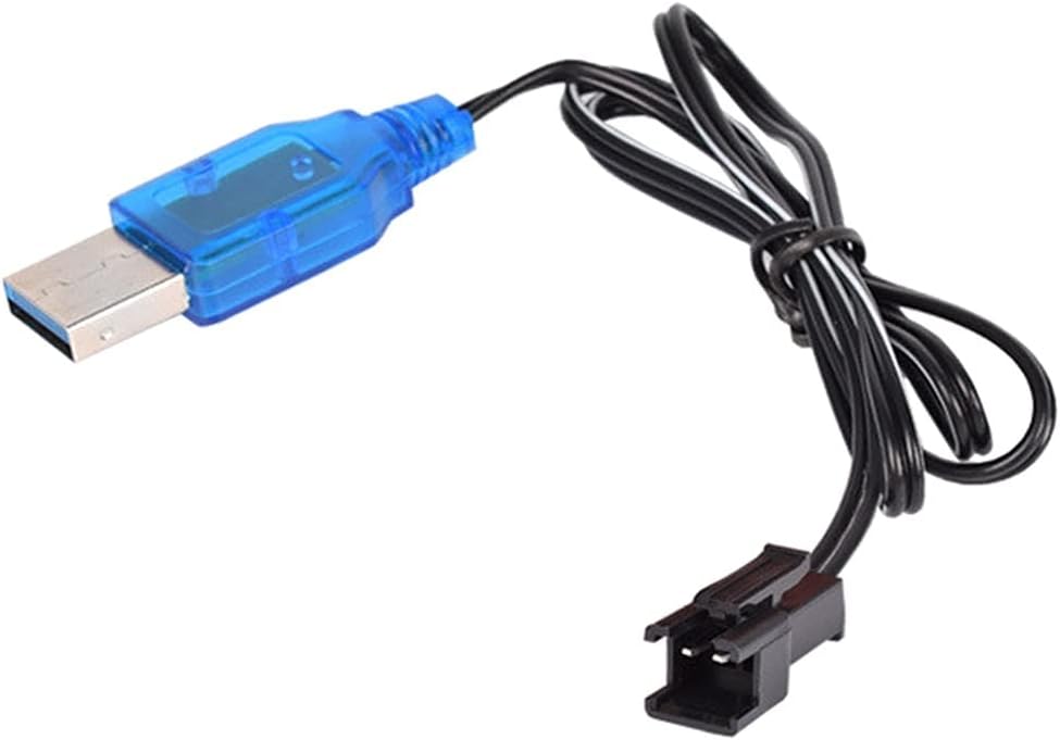 リモコンヘリコプター用3.7V 400mAh Lipo充電器 USB充電ケーブルセット