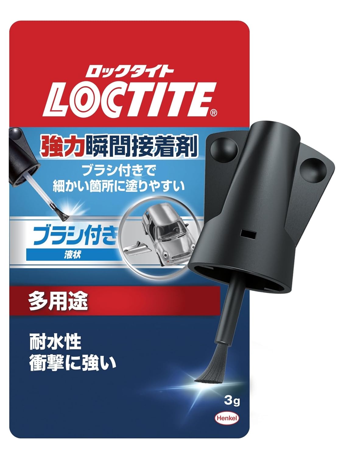 模型用強力瞬間接着剤 ブラシ付 5g - 多用途タイプ