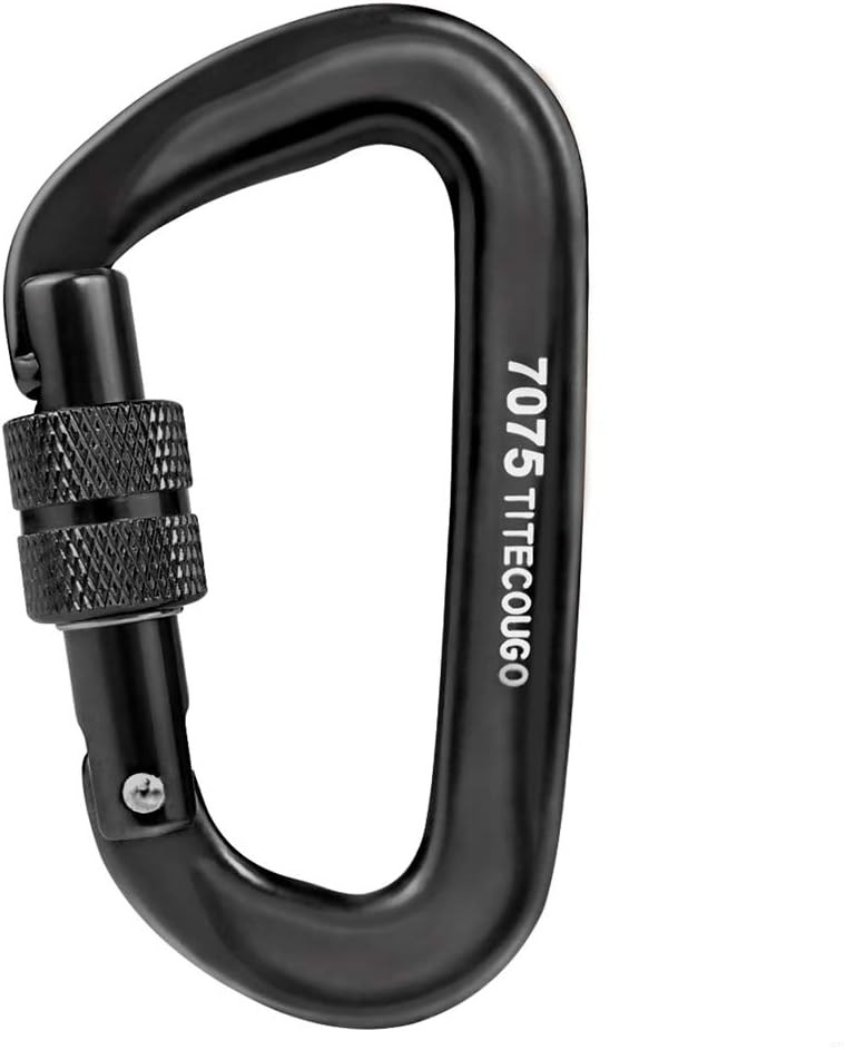 超軽量カラビナ 12KN 強度 登山・キャンプ用 5色から選択
