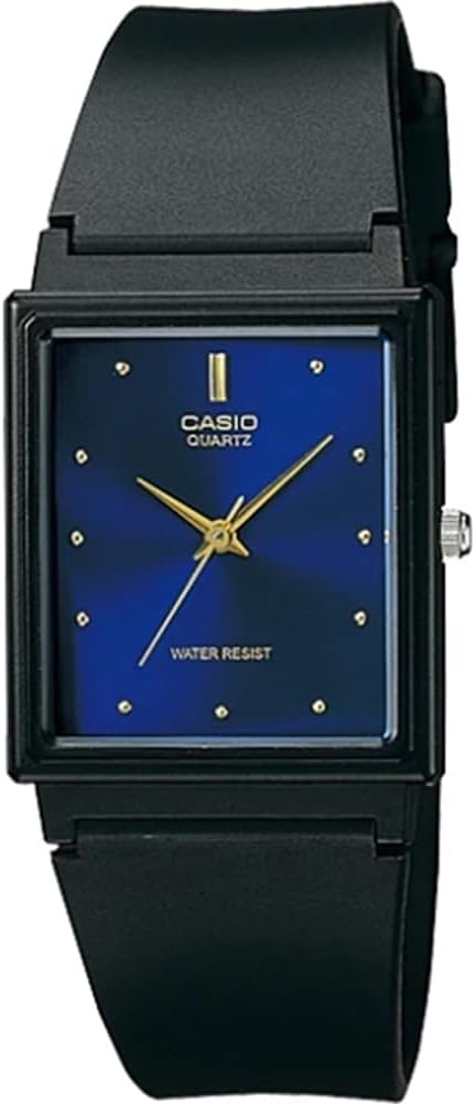 ユニセックス アナログ腕時計 ウレタンベルト レクタングラーフェイス CASIO MQ-38-2A