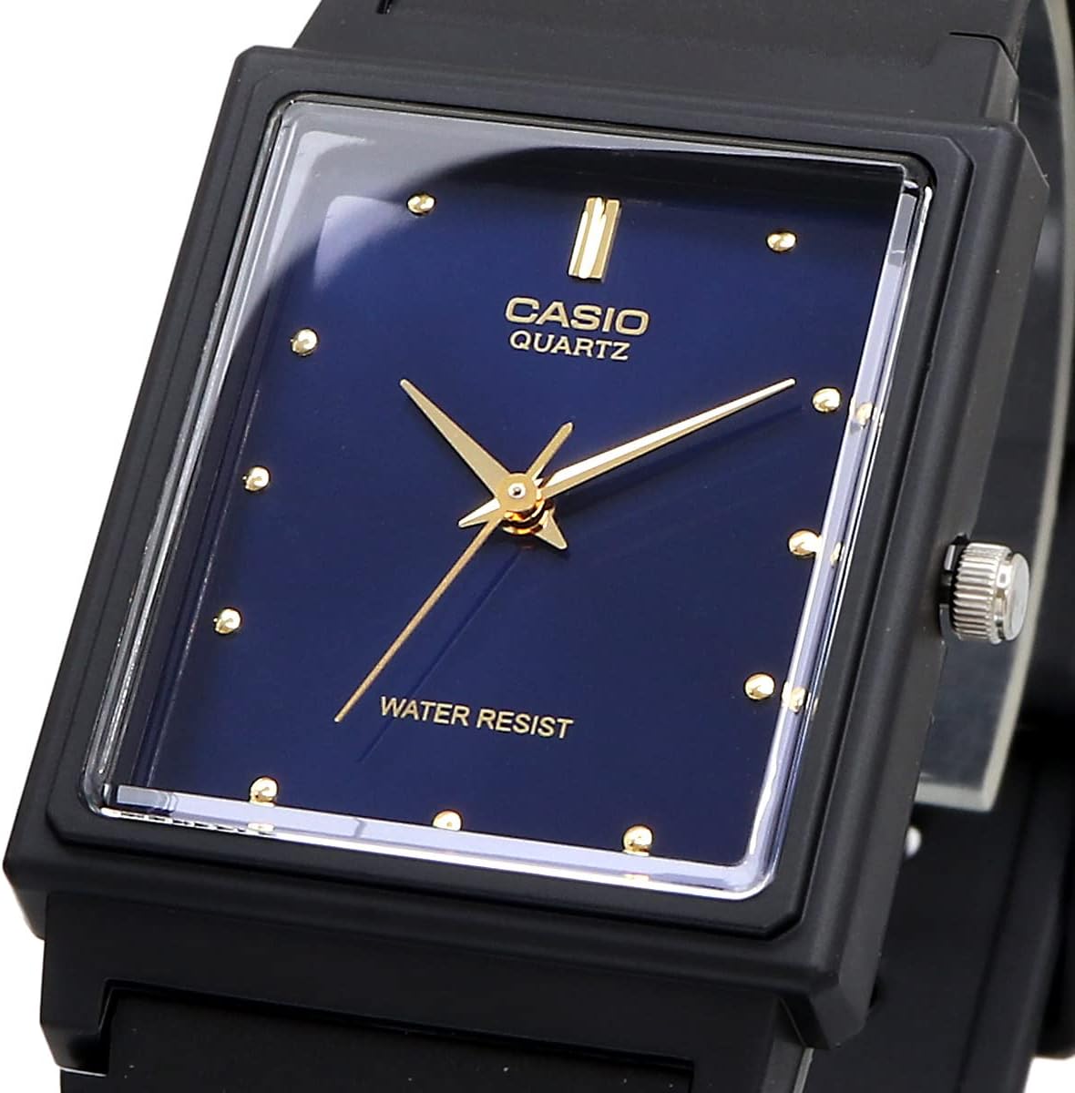 ユニセックス アナログ腕時計 ウレタンベルト レクタングラーフェイス CASIO MQ-38-2A