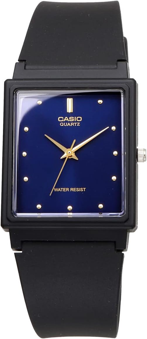 ユニセックス アナログ腕時計 ウレタンベルト レクタングラーフェイス CASIO MQ-38-2A
