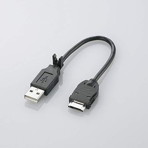 携帯電話用データ転送・充電USBケーブル ブラック