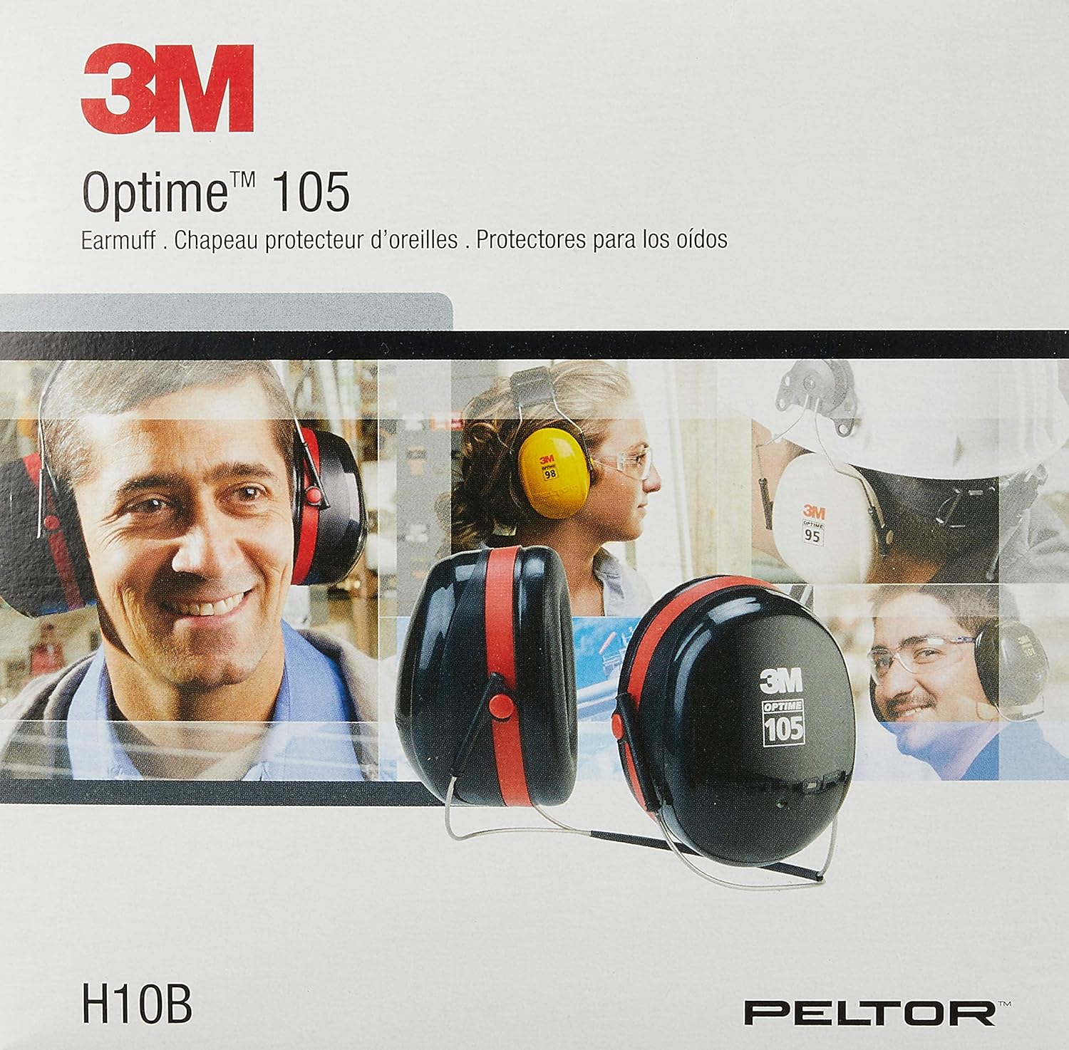 3M PELTOR ネックバンド式防音イヤーマフ H10B JIS適合品