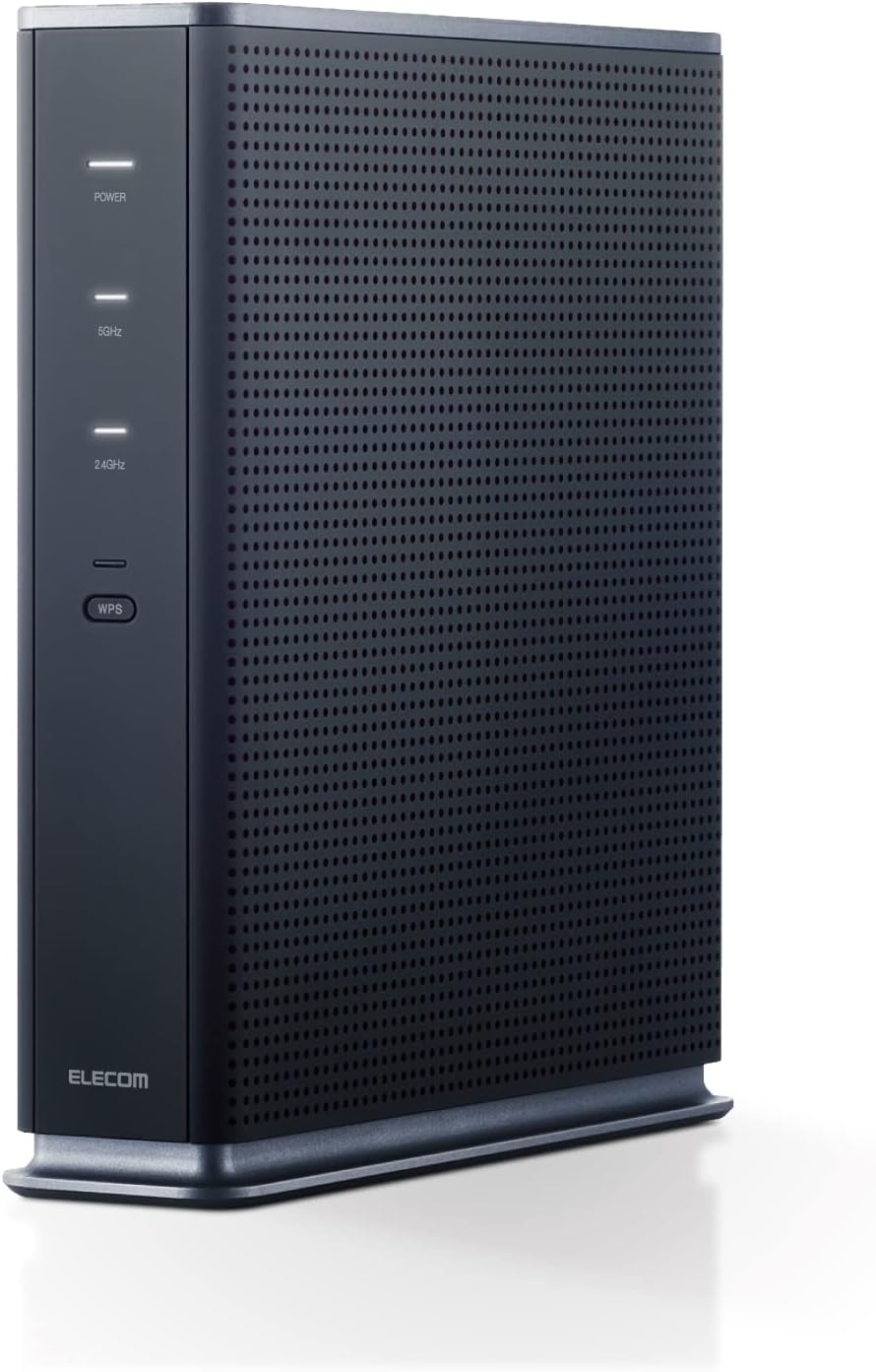 Wi-Fi6対応無線LANルーター AX6000 有線10Gbps クアッドコアCPU iPhone/iPad/Nintendo Switch/PS5対応 グレー