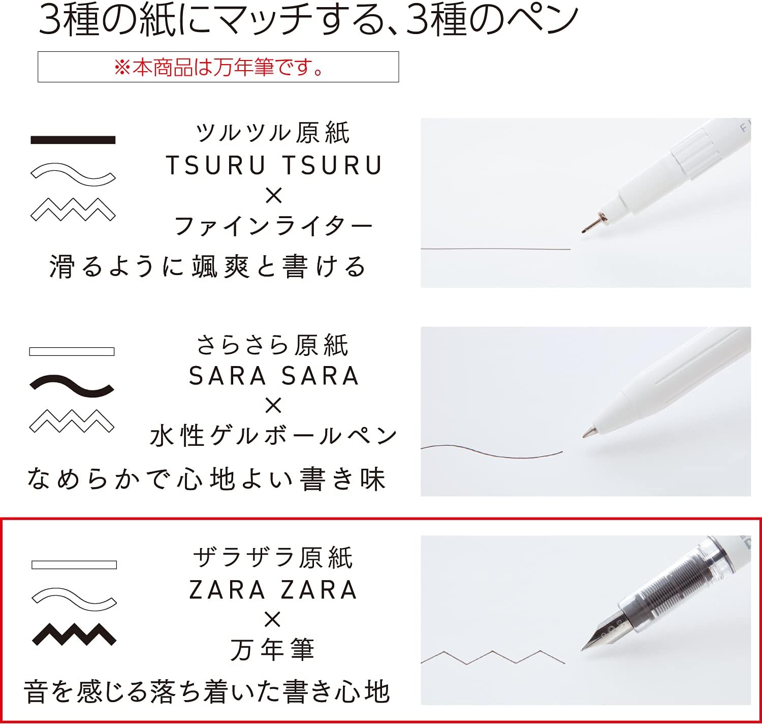 コクヨ プレピー 万年筆 細字 ツートンカラー