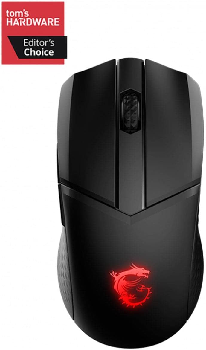 MSI CLUTCH GM41 軽量ワイヤレスゲーミングマウス ブラック 高精度センサー搭載