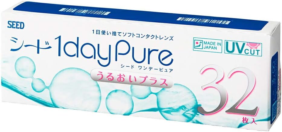 ワンデーコンタクトレンズうるおいプラス -1.75度 32枚入