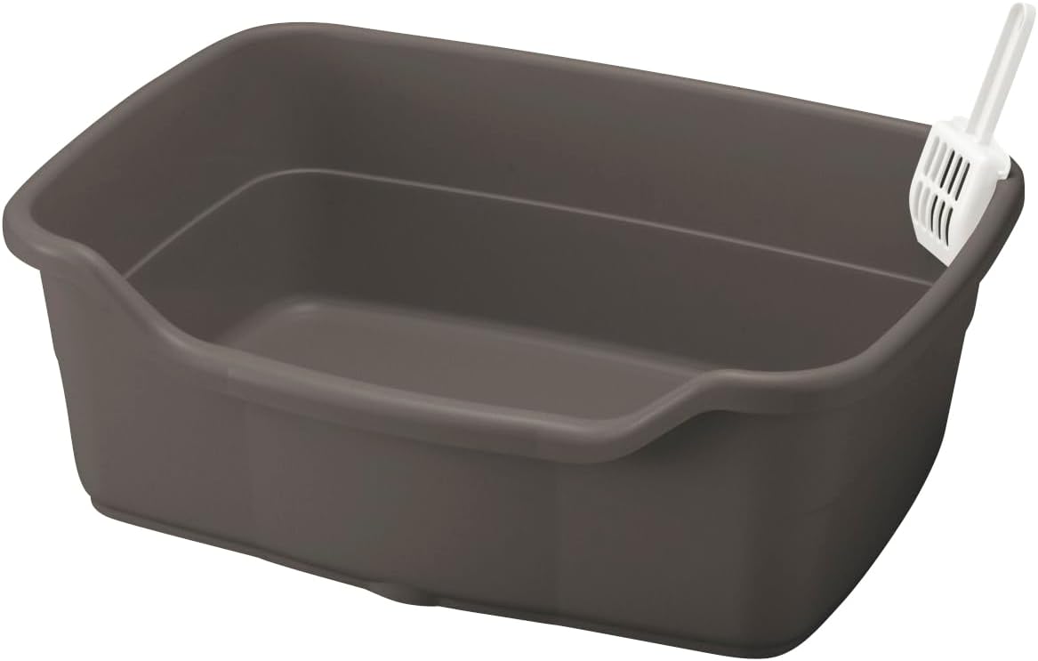 ラプレネコトイレ深型60 ダークグレー【リッチェル】
