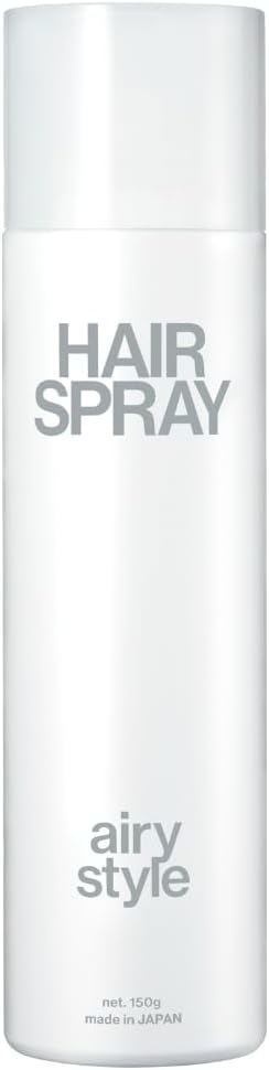 エアリースタイルヘアスプレー 150g メンズ・レディース用 キープマット 白くならないアップルグリーンの香り