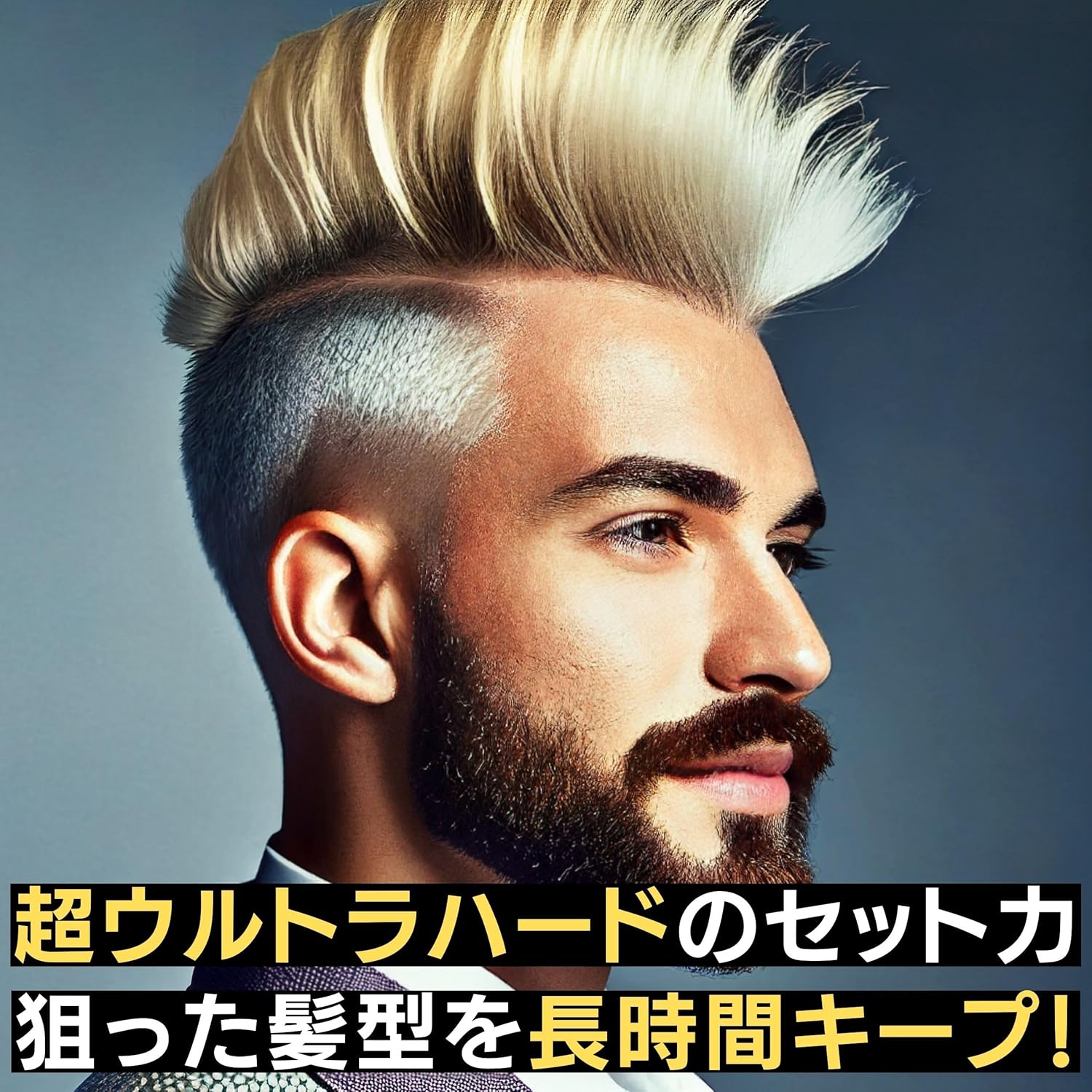 メンズハードヘアスプレー 無香料 スタイリングポマード 200ml