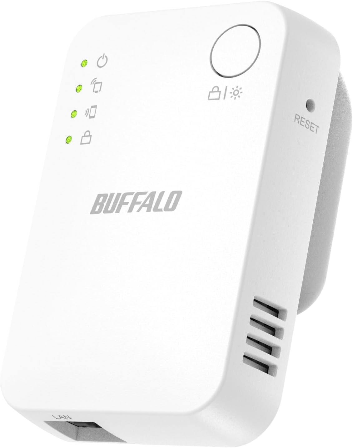 バッファロー WiFi中継機 コンセント直挿し コンパクトモデル 866+300Mbps 日本メーカー iPhone・Nintendo Switch・PS5動作確認済【エコパッケージ】