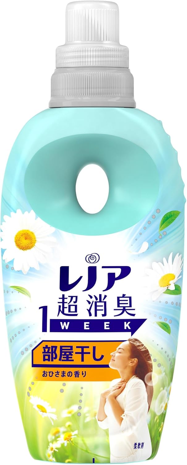 レノア 超消臭柔軟剤 部屋干し用 おひさまの香り 490mL