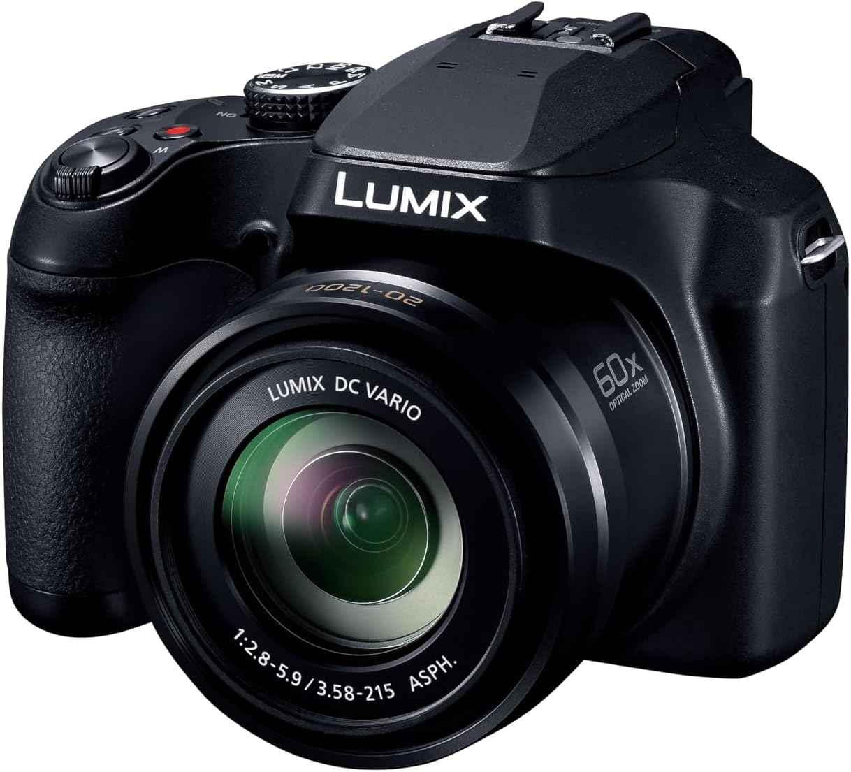 光学60倍ズーム対応 パナソニック LUMIX デジタルカメラ DC-FZ85D-K ブラック