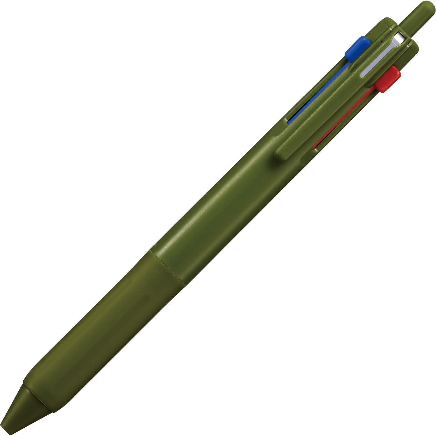 ジェットストリーム 3色ボールペン 0.7mm ダークオリーブ 書きやすい