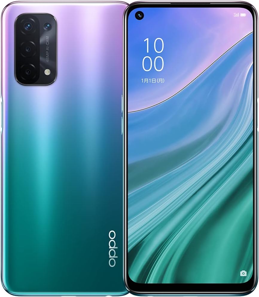 OPPO A54 5G SIMフリー スマートフォン 【ファンタスティックパープル】 急速充電・長持ちバッテリー・大画面・高性能カメラ
