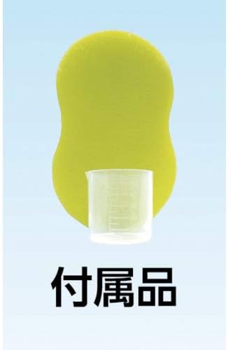 撥水シャンプーECO100 4L（100倍希釈）計量カップ・スポンジ付