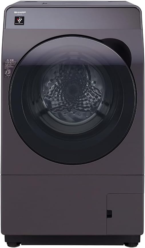 シャープ ドラム式 洗濯乾燥機 11kg 洗濯・6kg 乾燥 ヒーターセンサー 自動掃除 左開き リッチブラウン