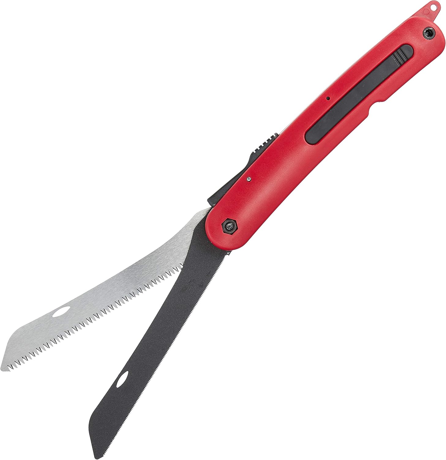 アイメディア 折りたたみ式万能マジックのこぎり 2枚刃 レッド