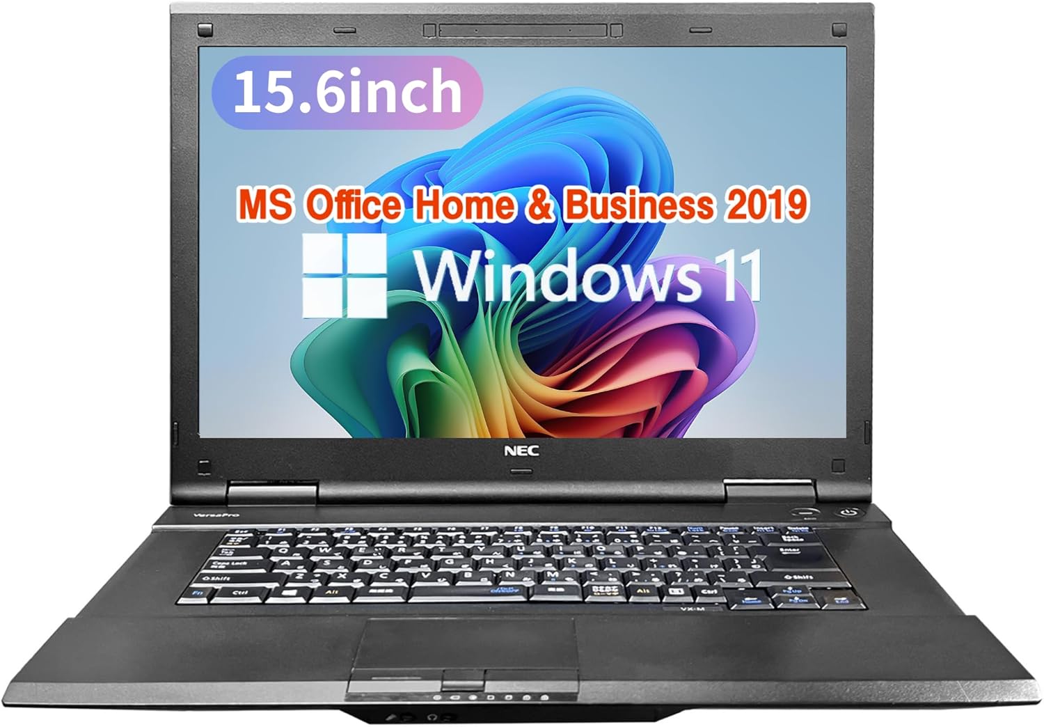 整備済み NECノートPC VK23 15.6型 第4世代i3 4100M Win11 Pro MS Office H&B 2019 8GB 256GB SSD