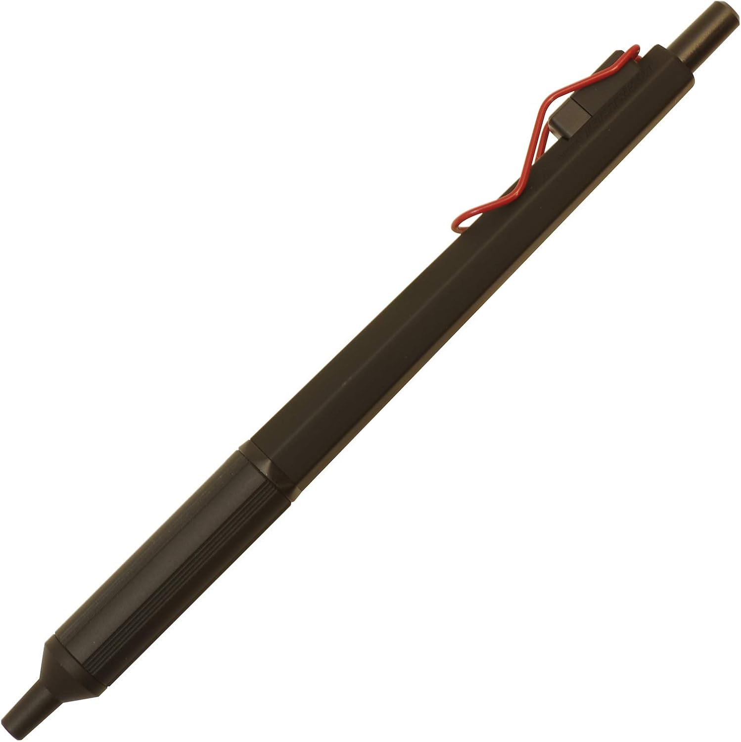油性ボールペン ジェットストリームエッジ 0.38mm ブラックレッド 書きやすい