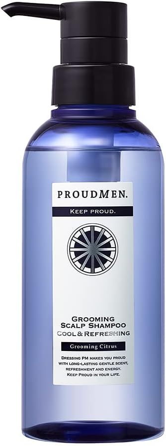 メンズ用冷感シャンプー 300ml - グルーミング・シトラスの香り