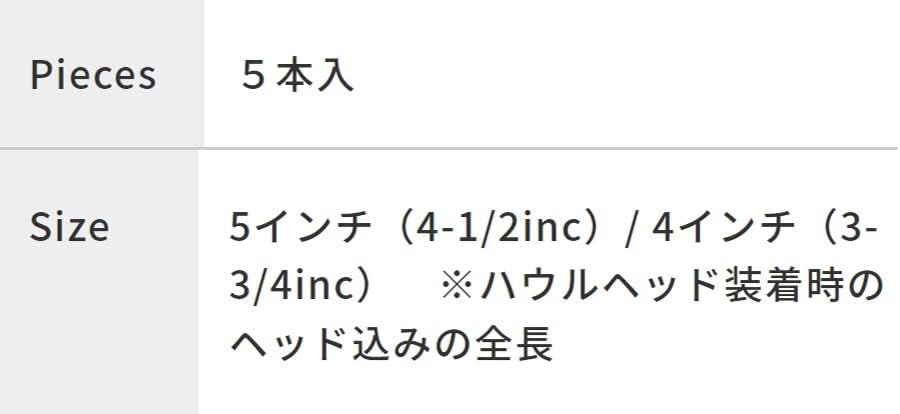 ワーム ビーチウォーカー ハウルシャッド (デュオ/Duo) 3インチ・4インチ・5インチ