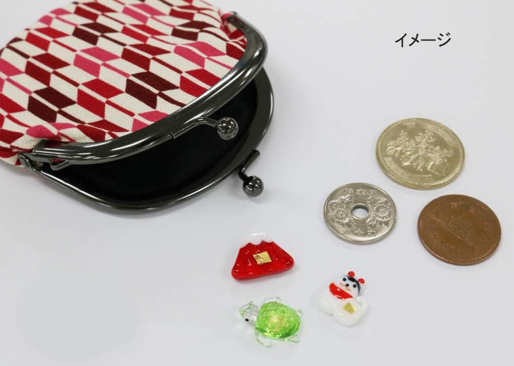 金運アップ お守り 財布用 金箔入り 蛇モチーフ 5×6×0.5cm